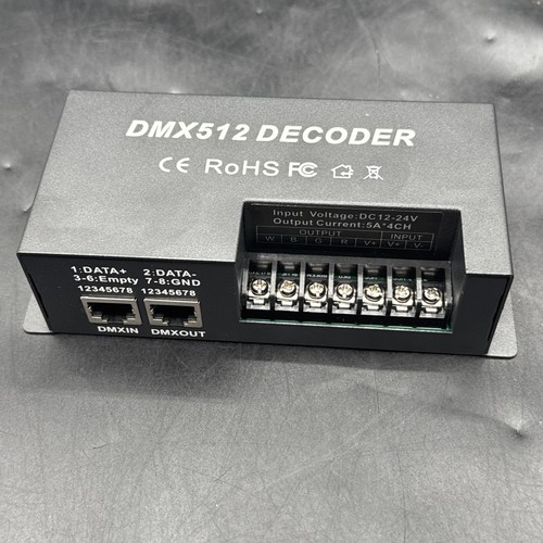 Channel dmx decoder rgbw - channel,