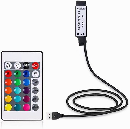 12v usb rgb controller - dc,