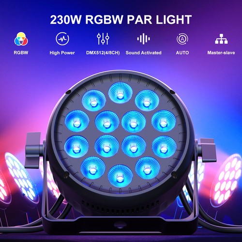 Uking 230w rgbw par - light, dmx