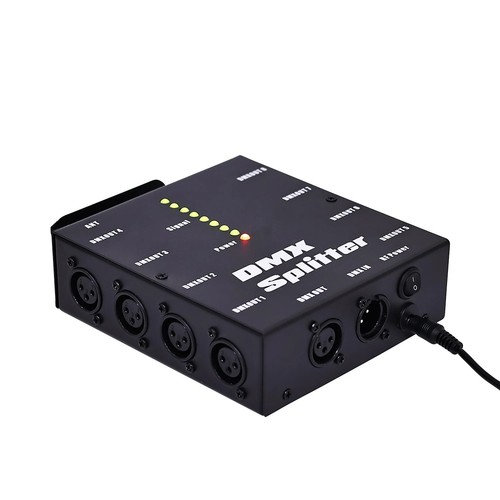 Way isolated dmx splitter - 8,