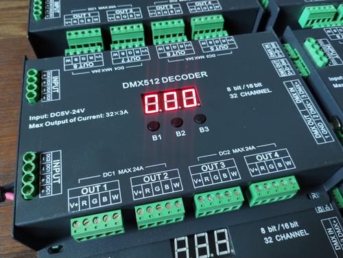 Channel 96a rgbw dmx 512 - channel,