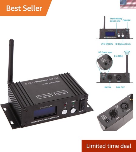 Adjustable power dmx wireless - adjustable,