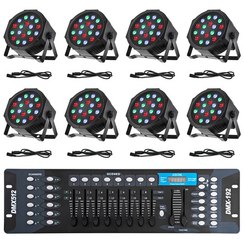 Led stage lights - 8, pcs