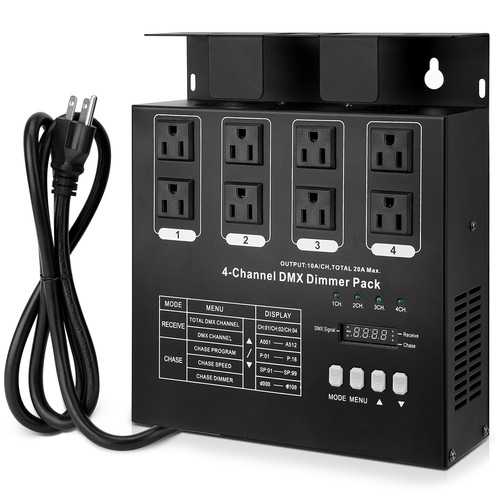 Dmx channel dimmer - 4-channel,
