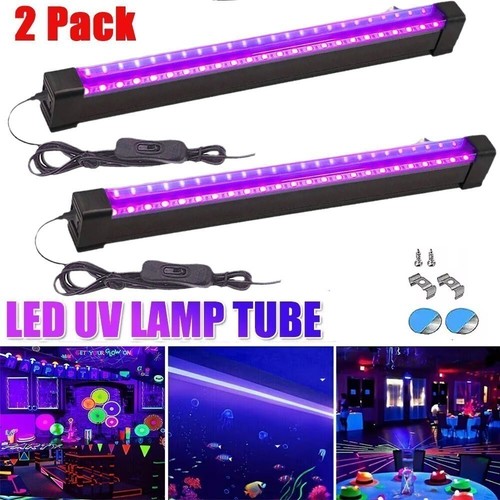 2pcs black light bar - uv,