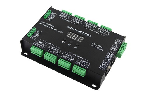 Channel rgbw dmx512 - 32,